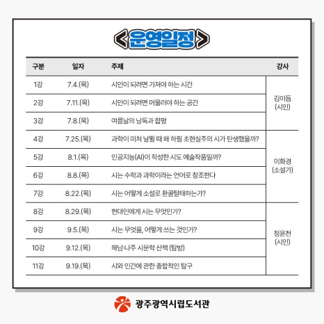 광주시립도서관프로그램 - AI시대와함께하는시의미래 [사직도서관] 첨부이미지 : 12341234.jpg