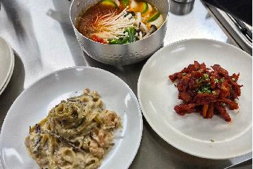 중장년 혼합반 요리 특강  굿!!